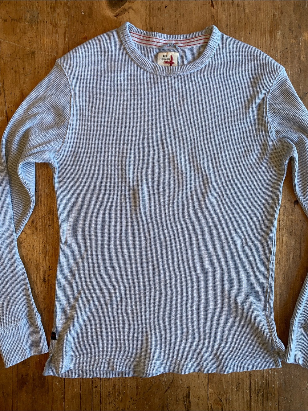 Relwen Gray Long Sleeve Thermal Tee - Men